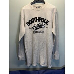 South Pole Authentic Thermal Long Sleeve Shirt Grey Reg No 82628
